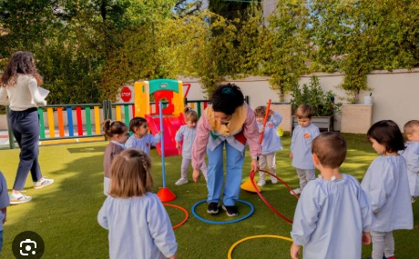 Actividad en aula arco iris